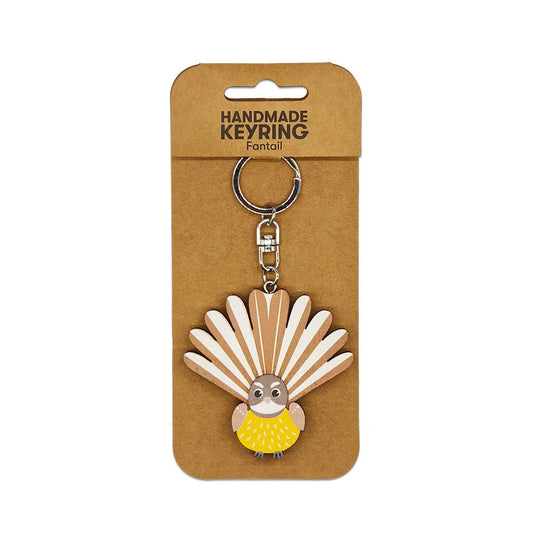 NZ Wooden Key Rings - 100% NZ
