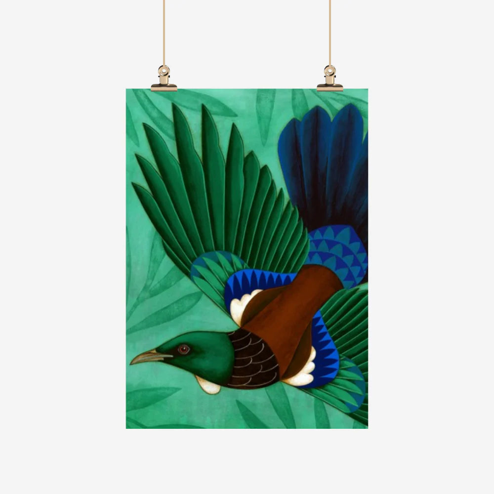Bird of New Zealand Collection Tea Towel - Kathryn Furniss