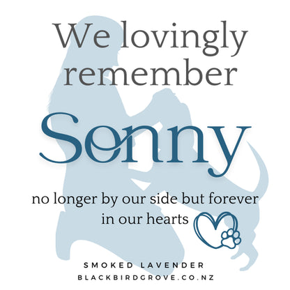 Personalised Memorial Candle - People and Pets