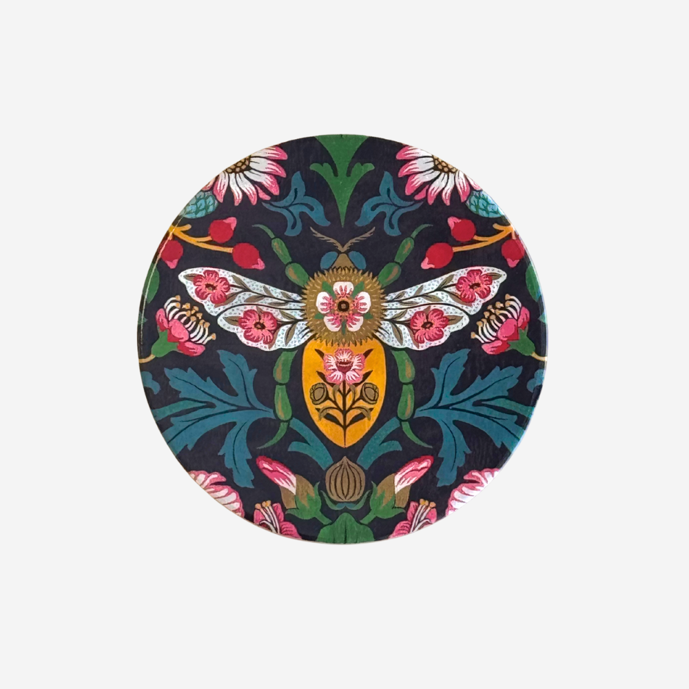 Damask Bee Coaster