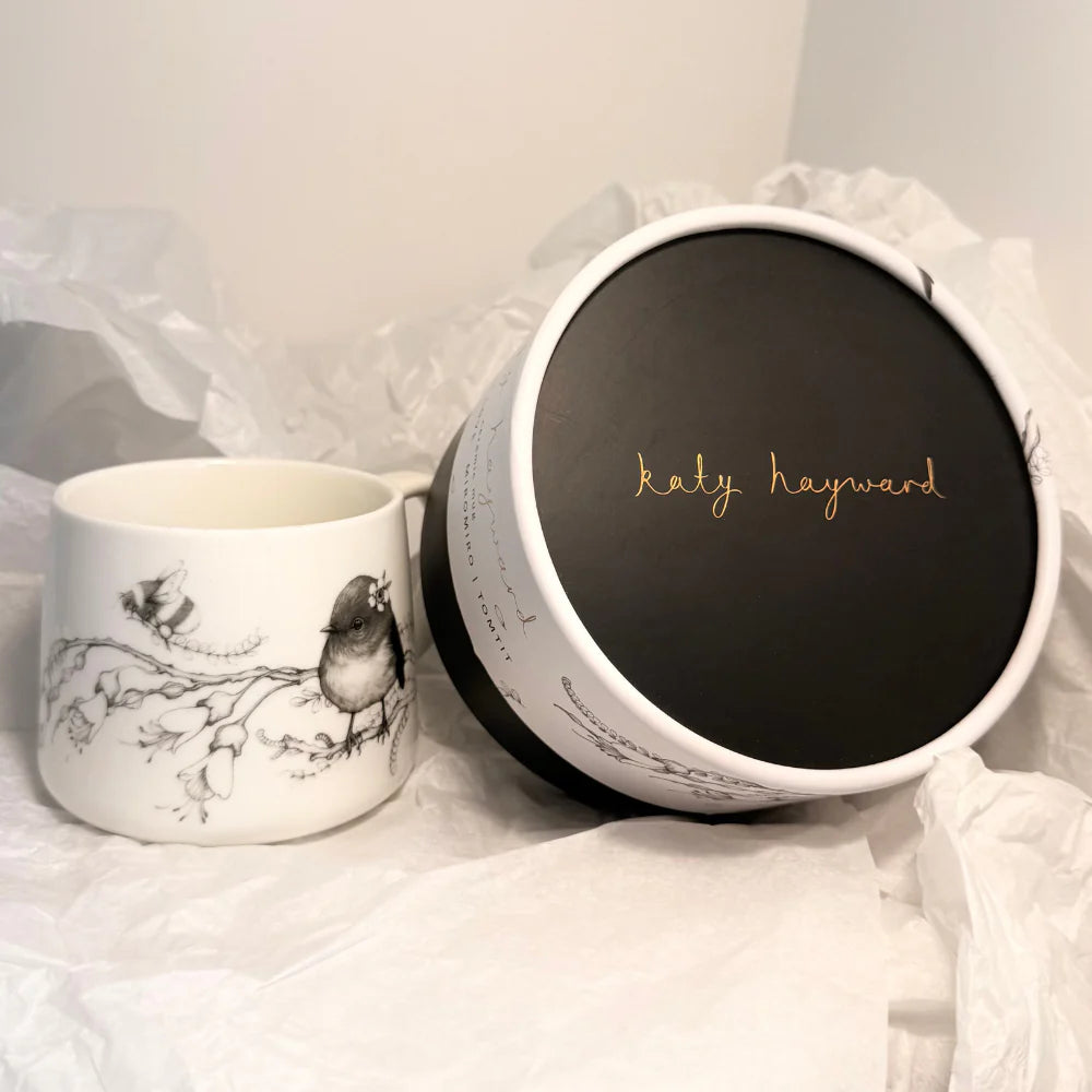 Cup - So This is Love - Miromiro/Tomtit & Kowhai