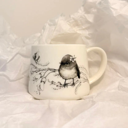 Cup - So This is Love - Miromiro/Tomtit & Kowhai