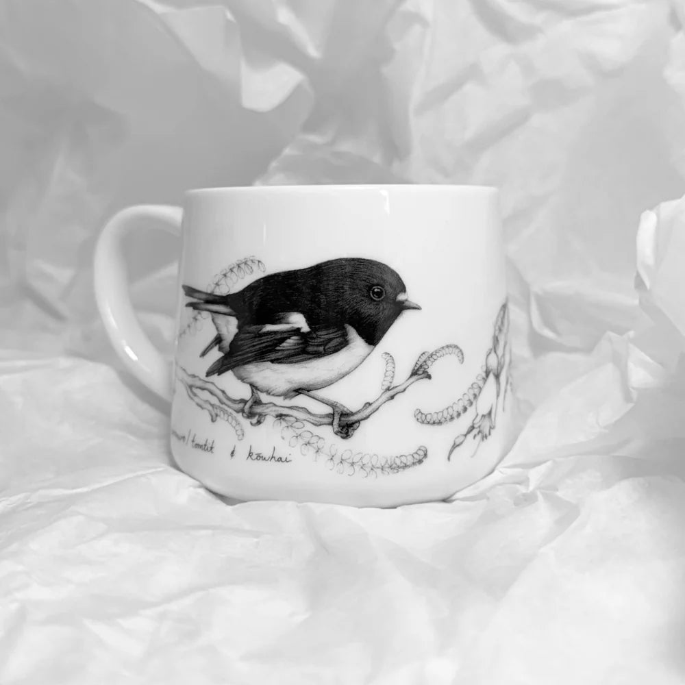 Cup - So This is Love - Miromiro/Tomtit & Kowhai