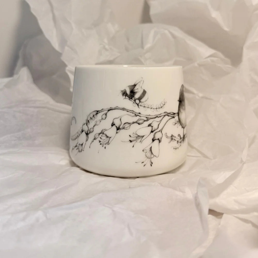 Cup - So This is Love - Miromiro/Tomtit & Kowhai