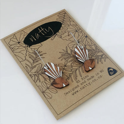 Hanging Fantail Earrings