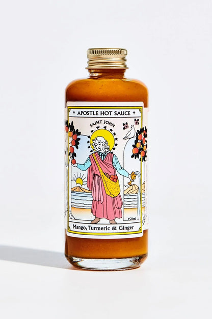 Apostle Hot Sauce - Mango, Turmeric & Ginger 150ml