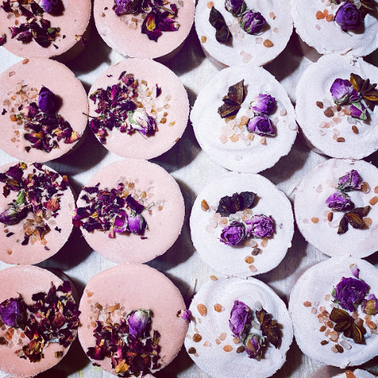 Rose & Coconut Cream Salt Soap Bar